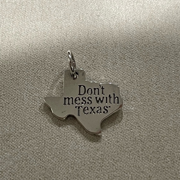 James Avery Dont Mess With Texas Charm uncut - Picture 1 of 2